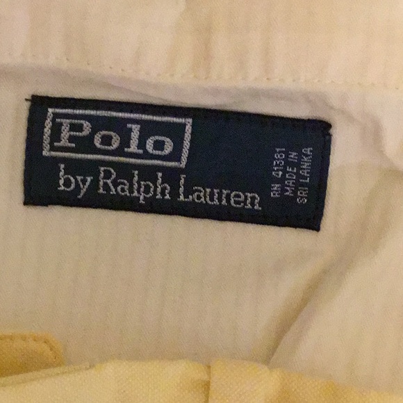 *EUC* Polo butter yellow shorts. Size 36 - Picture 3 of 7